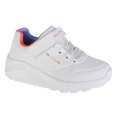 Skechers Uno Lite Rainbow Specks 310457L-WMLT Białe 27