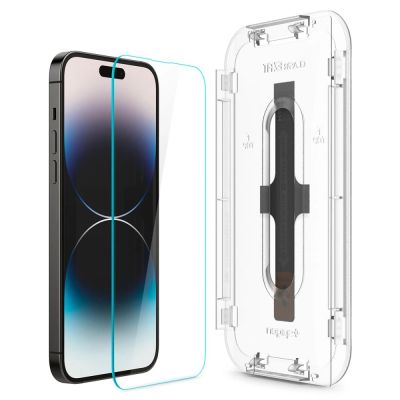 3. Szkło hartowane Spigen Glas.tR EZ Fit na iPhone 14 Pro Max - 2 szt.