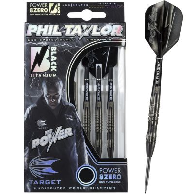 Rzutki Target Power 8 Zero Black Titanium 24g Steel