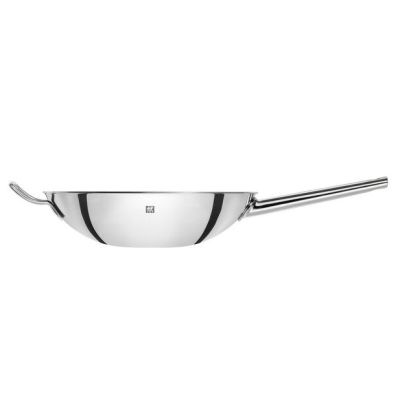5. Patelnia wok z pokrywką ZWILLING Plus 40992-032-0 32 cm
