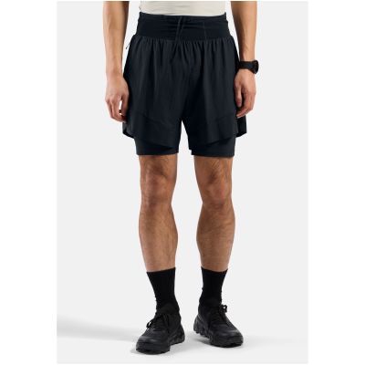 2. Spodenki męskie Odlo X-ALP TRAIL 6 INCH 2-in-1 short czarne