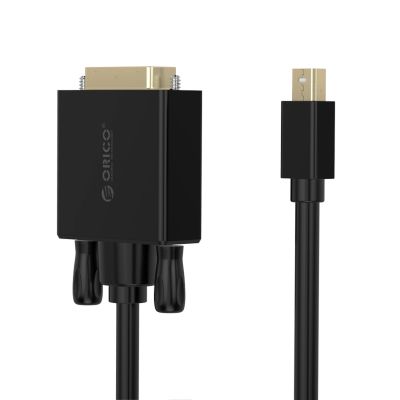 5. Kabel Orico XD-MDTD Mini DisplayPort do DVI Full HD 60 Hz 3 m - czarny