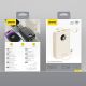 6. Powerbank Dudao K14+ 20000mAh 22.5W USB-C / USB-A / wbudowane kable Lightning i USB-C - biały