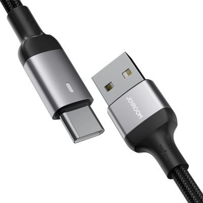 3. Kabel Joyroom Extraordinary Series A10 USB-A / USB-C 3A 1.2 m - czarny