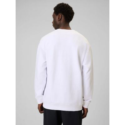 4. Bluza dresowa nierozpinana bez kaptura męska 4F 4FRAW25TSWSM2493-10S