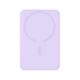 3. Powerbank Baseus EnerFill FM11 Ultra-Mini 10000mAh 22,5W indukcyjny kompatybilny z MagSafe z białym kablem Basus Simple USB-C 20V/3A 0,3m - fioletowy