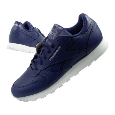Reebok buty sportowe damskie sneakersy Classic fioletowe skóra modne