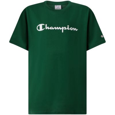 2. Koszulka dla dzieci Champion SS Tee zielona 307322 GS559