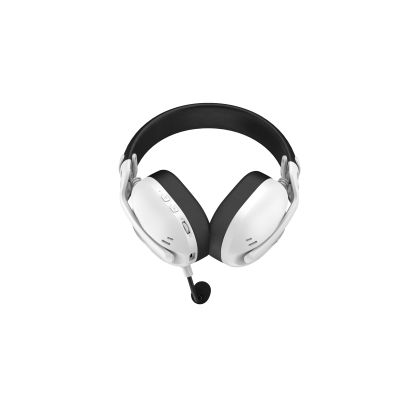 7. Słuchawki dla graczy Hyperpunk 3 Wireless bezprzewodowe białe