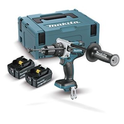 2. Wiertarko-wkrętarka udarowa 18V MAKITA DHP458RTJ