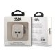 3. Etui Karl Lagerfeld Glitter Karl's Head na AirPods 1/2 - złote