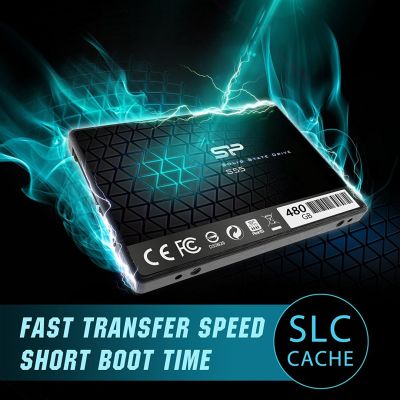 3. Dysk SSD Silicon Power S55 480GB 2,5" SATA III 560/530 MB/s (SP480GBSS3S55S25)