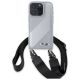 2. Etui BMW M Edition Carbon Stripe & Strap na iPhone 16 Pro - szare