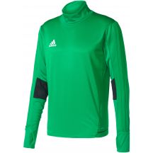 Bluza treningowa adidas Tiro 17 M BQ2738 wkładana przez głowę, posiada wysoką stójkę oraz klasyczny krój, ponadto została wyposażona w technologię climacool