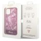 8. Etui Guess Porcelain Collection na iPhone 14 Plus - fuksjowe