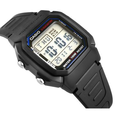 3. Zegarek Męski CASIO W-800H-1AVES + BOX