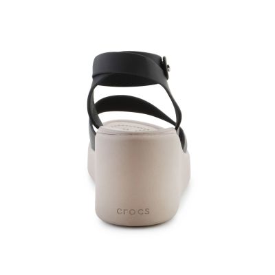 6. Sandały Crocs Brooklyn Ankle Strap Wedge W 209406-07H