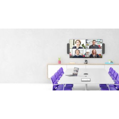 5. Logitech Swytch Nadajnik i odbiornik AV Czarny, Fioletowy