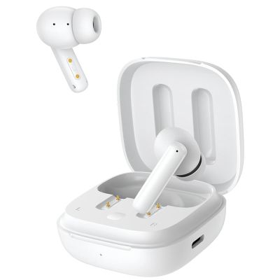 3. Słuchawki dokanałowe QCY T13 z ANC IPX5 Bluetooth 5.3 - białe