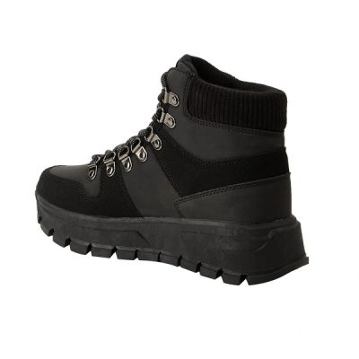 4. Lee Cooper buty zimowe sportowe damskie czarne botki ocieplane