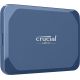 Crucial X10 2 TB USB Type-C USB 3.2 Gen 2x2 Niebieski