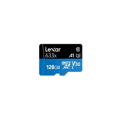 4. MEMORY MICRO SDXC 128GB UHS-I/W/ADAPTER LSDMI128BB633A LEXAR