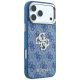 4. Etui Guess 4G & Big Strass Logo na iPhone 18 Pro Max / 17 Pro Max - niebieskie