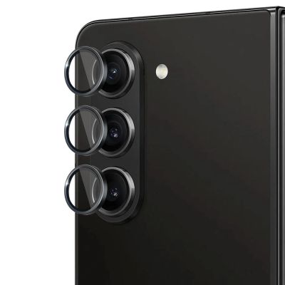 2. Osłona aparatu 3mk Lens Protection Pro na Samsung Galaxy Z Fold 5 - czarna