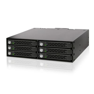 Płyta montażowa IcyDock 6x6.3cm SATAI-III w 1x5.25" SSD do 9.5 KEY