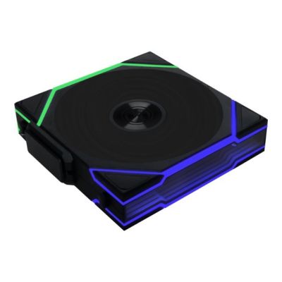 3. Wentylator Lian Li UNI FAN TL Wireless LCD Lüfter, ARGB, PWM - 120 mm, czarny