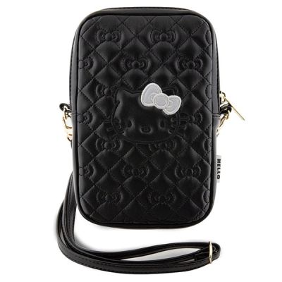 2. Torebka Hello Kitty Quilted Bows Strap - czarna