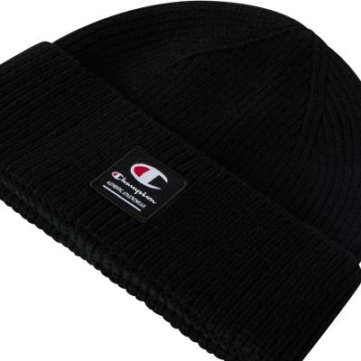 3. Czapka Champion Beanie Cap czarna 806069 KK001