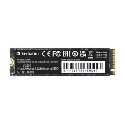 5. Dysk SSD Verbatim Vi3000 512 GB M.2 PCI Express 3.0 NVMe 49374-483