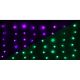 19. LAMPKI CHOINKOWE KURTYNA ŚWIETLNA ZEW/WEW 240 LED 600X60CM Z PILOTEM RGB KOLOR
