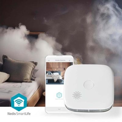 7. Czujnik dymu Nedis SmartLife WIFIDS21WT3 3szt.
