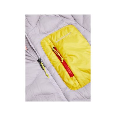4. Kurtka damska puchowa PEAK PERFORMANCE W Helium Utility Down Hood Jacket kolor szary