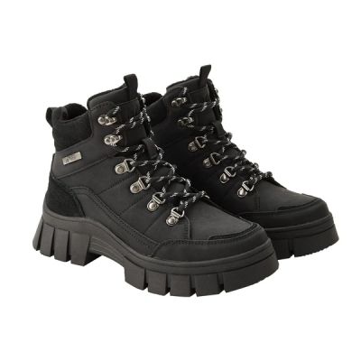 5. Lee Cooper buty zimowe damskie czarne botki ocieplane trzewiki