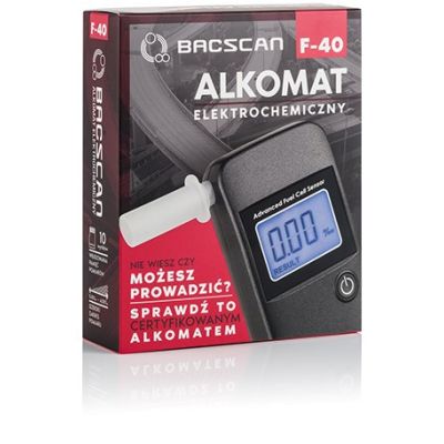 8. Alkomat BACSCAN F-40 (elektrochemiczny)