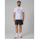 5. T-shirt regular z nadrukiem męski 4F 4FRSS26TTSHM4039-10S