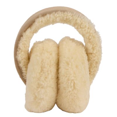 EMU Australia Angahook Teddy Earmuffs W7023-SAND Beżowe One size