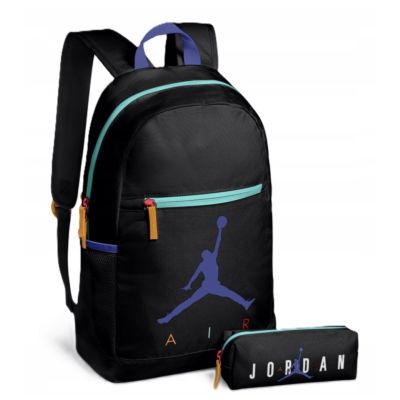 Plecak Szkolny Air Jordan Piórnik Saszetka Czarny - DZ0703-013