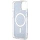 7. Etui Guess Marble MagSafe na iPhone 14 Plus - czarne