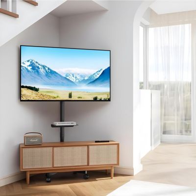 4. MONTIS MOBILNY UCHWYT DO TELEWIZORA 23"-60" MT191 ATLAS / CZARNY / VESA 400X400