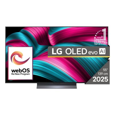 9. Telewizor LG OLED55C51LA OLED EVO 55'' 4K Ultra HD 120 Hz WebOS Dolby Digital Czarny
