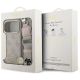 9. Etui Guess 4G Strass Logo & Big Strap Metal Buttons MagSafe na iPhone 17 Pro - różowe