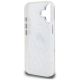 7. Etui Karl Lagerfeld IML Glitter Karl & Choupette Heads Logo MagSafe na iPhone 16 - szare