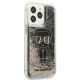 4. Etui Karl Lagerfeld Liquid Glitter Gatsby na iPhone 13 Pro / iPhone 13 - czarne