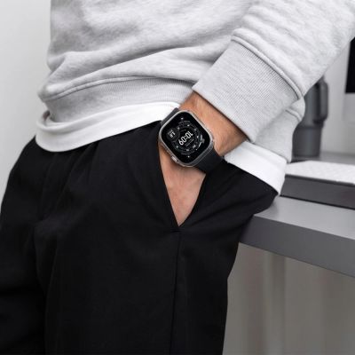 9. Etui Tech-Protect Defense Titanium & Clear 2-Pack na Apple Watch 49 mm