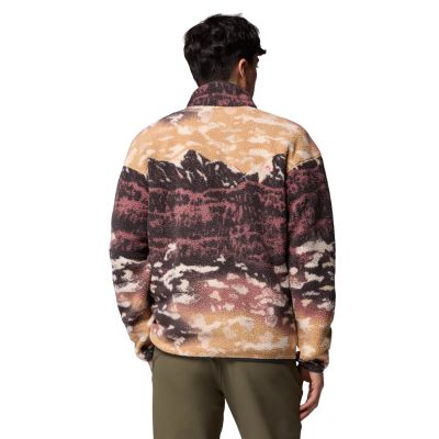 3. Columbia Helvetia II Printed Half Snap Fleece 2098461225 Brązowe L