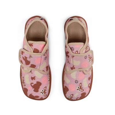3. Buty Affenzahn barefoot Slipper Cotton Movy jeleń (01398-40141)